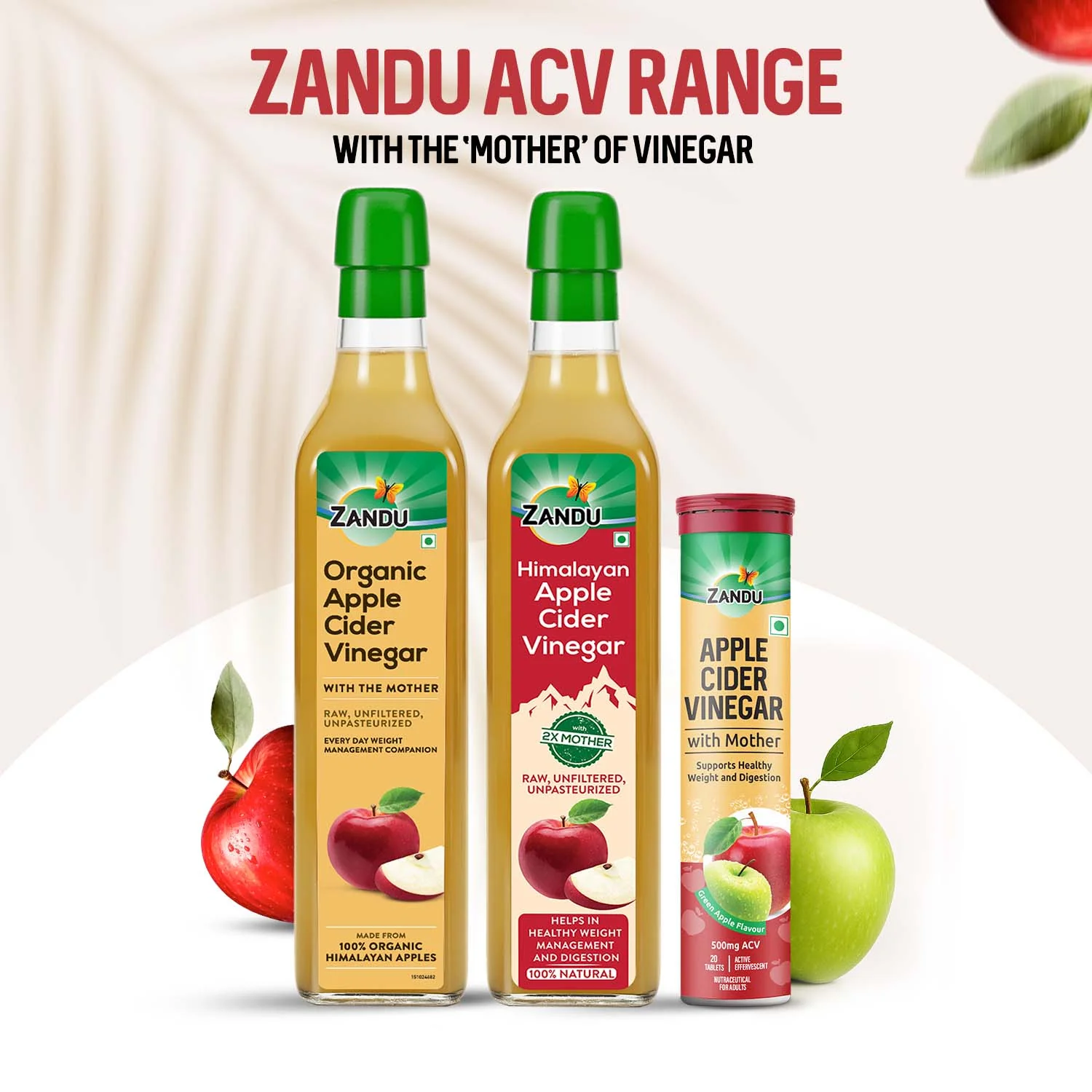 Zandu Apple Cider Vinegar (ACV) Effervescent Tablets - Image 7