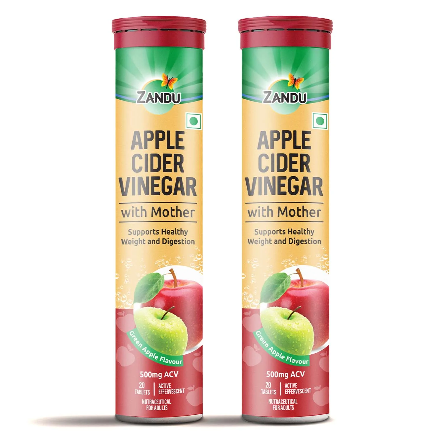 Zandu Apple Cider Vinegar (ACV) Effervescent Tablets - Image 8