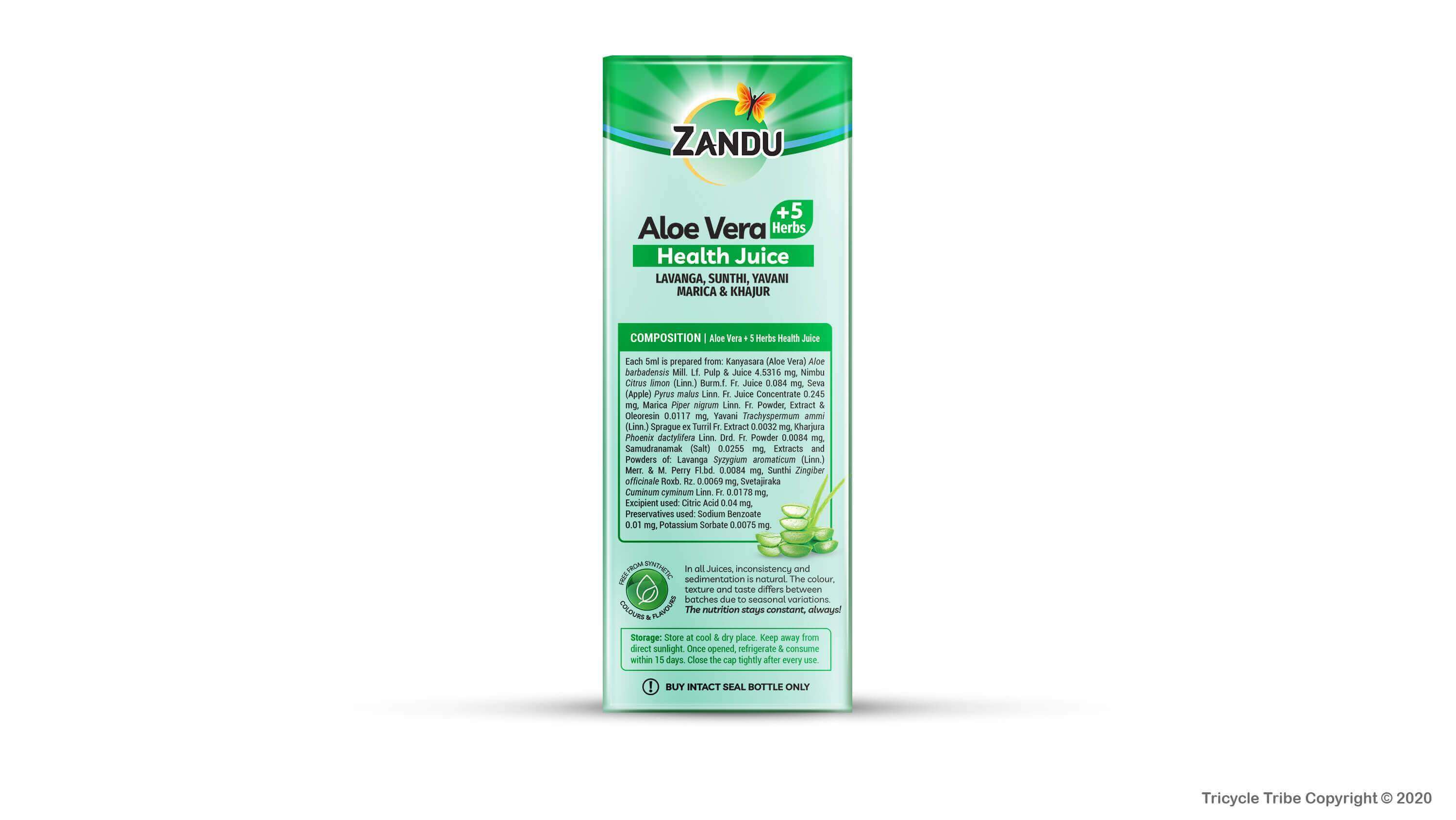 Zandu Aloe Vera Juice - Image 3