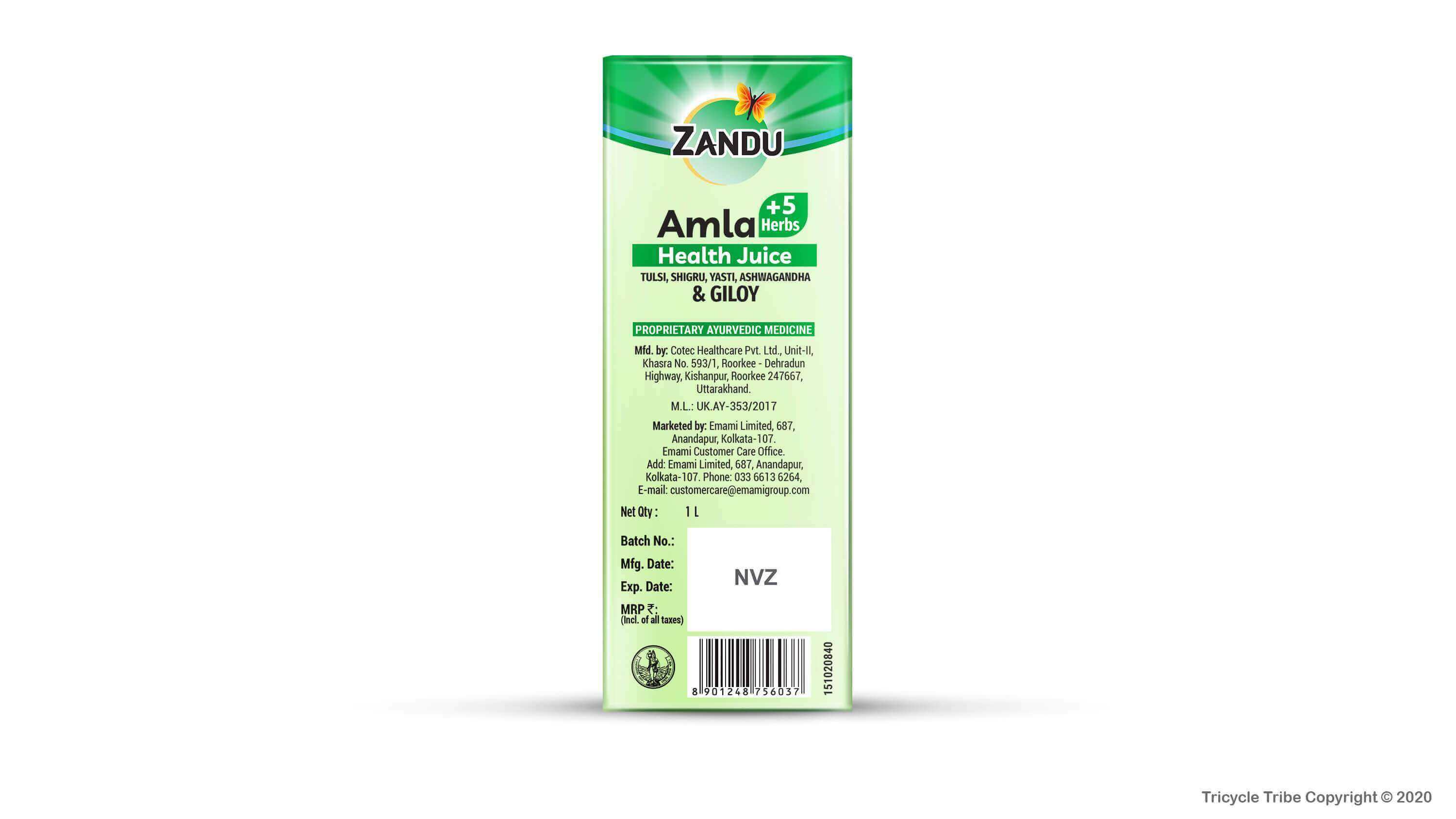 Zandu Amla Juice - Image 7