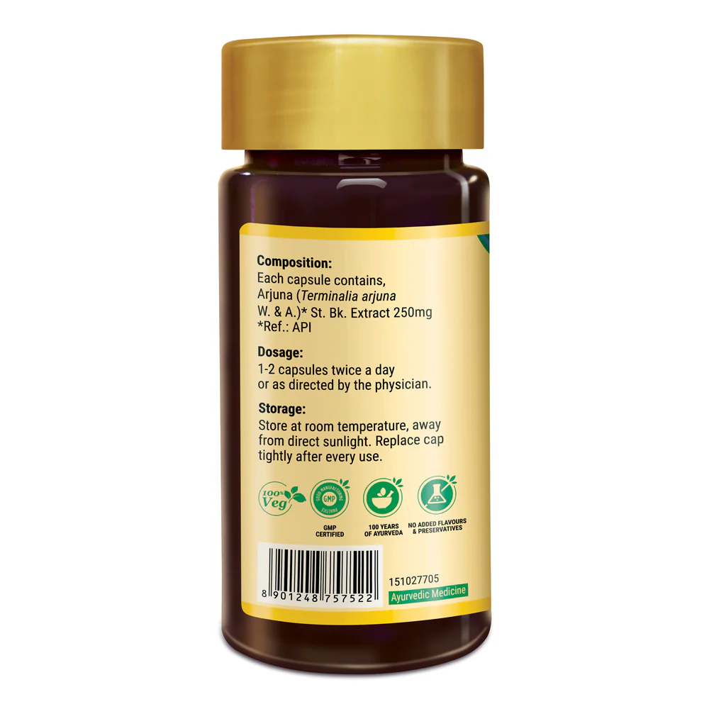 Zandu Pure Arjuna Capsules - Image 3