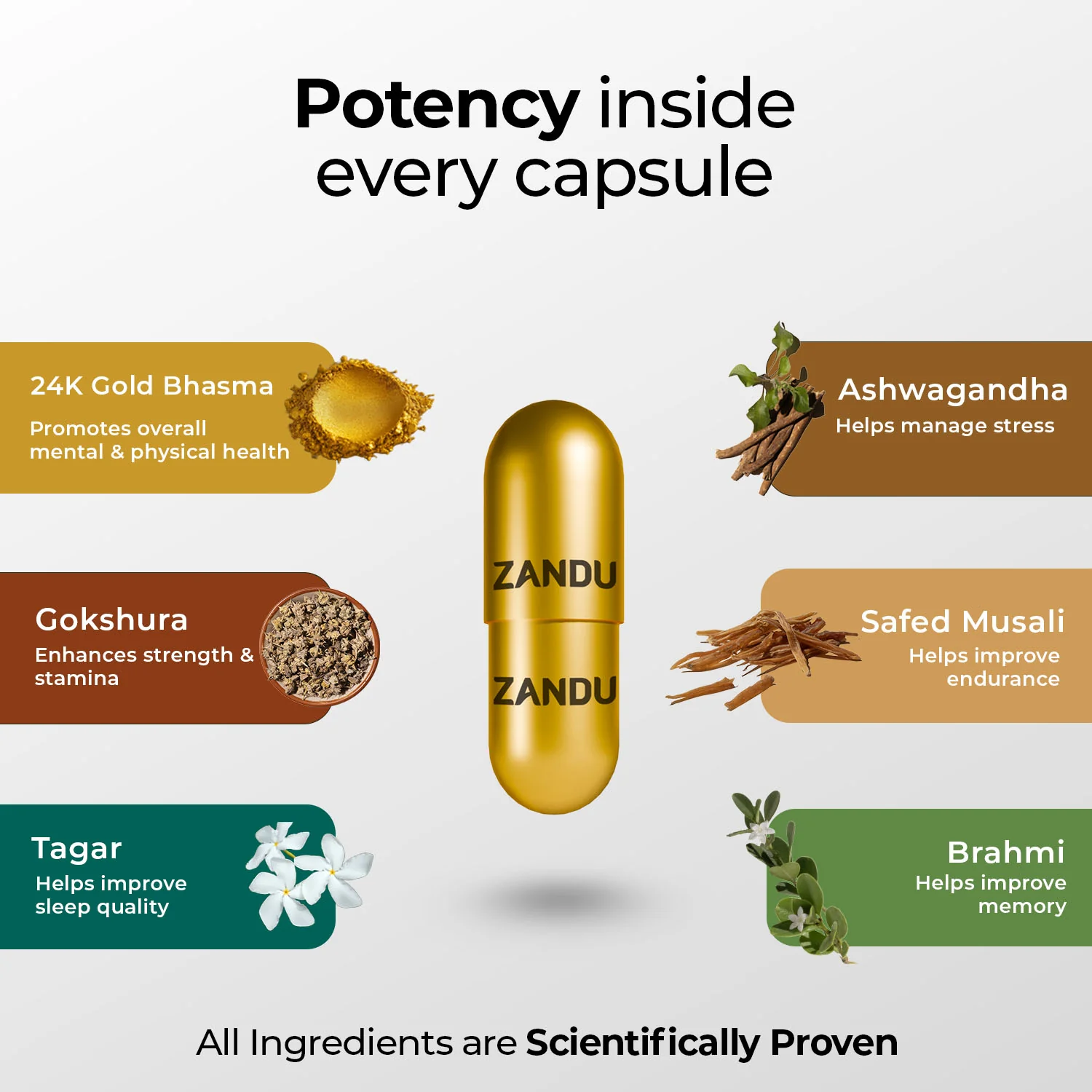 Zandu Ashwagandha Gold Plus Caps - Image 4