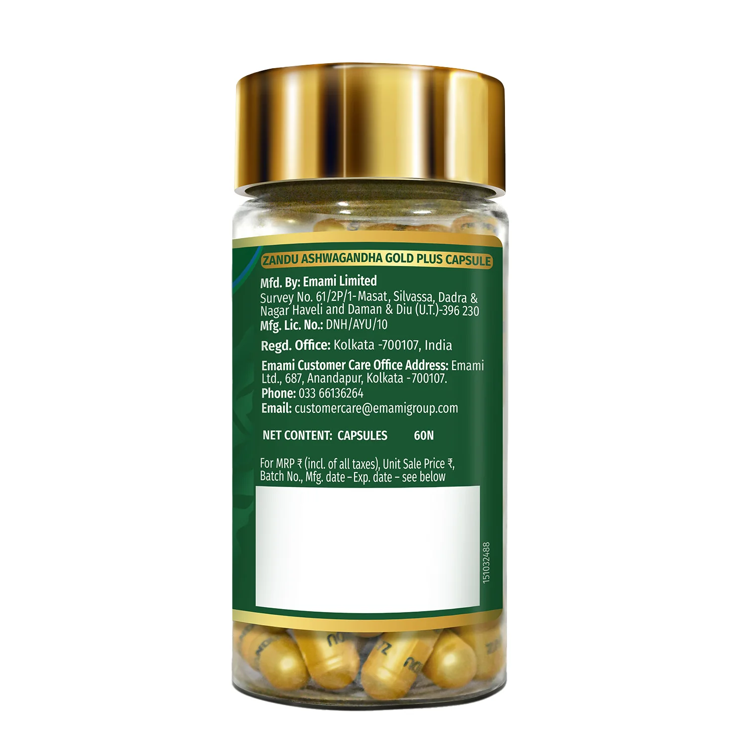 Zandu Ashwagandha Gold Plus Caps - Image 8