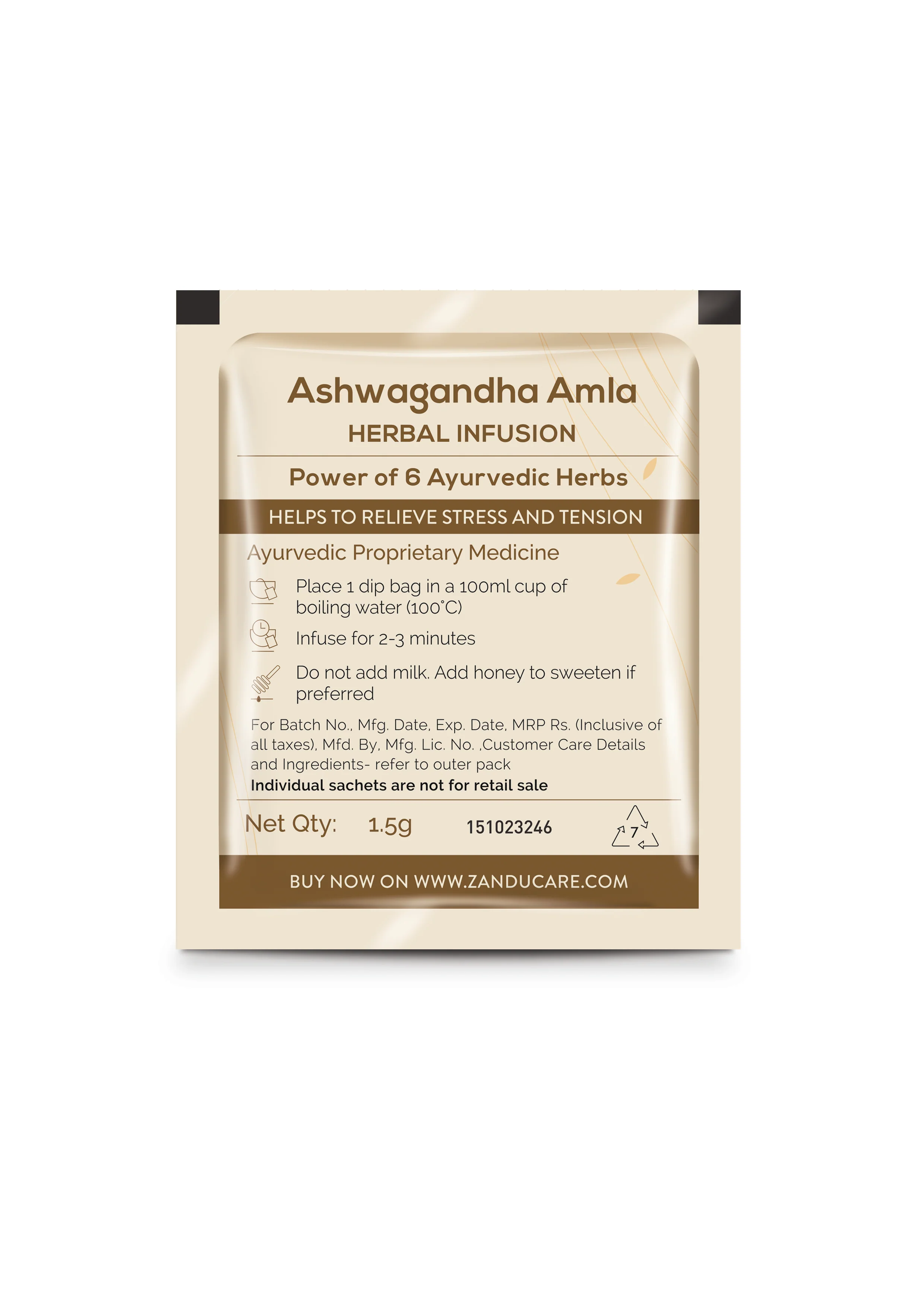 Zandu Ashwagandha Amla Tea - Image 7