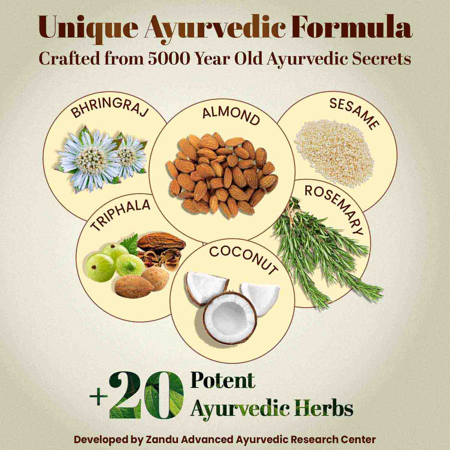 Zandu Ayurvedic Hair Growth Mask (200g) - Image 4