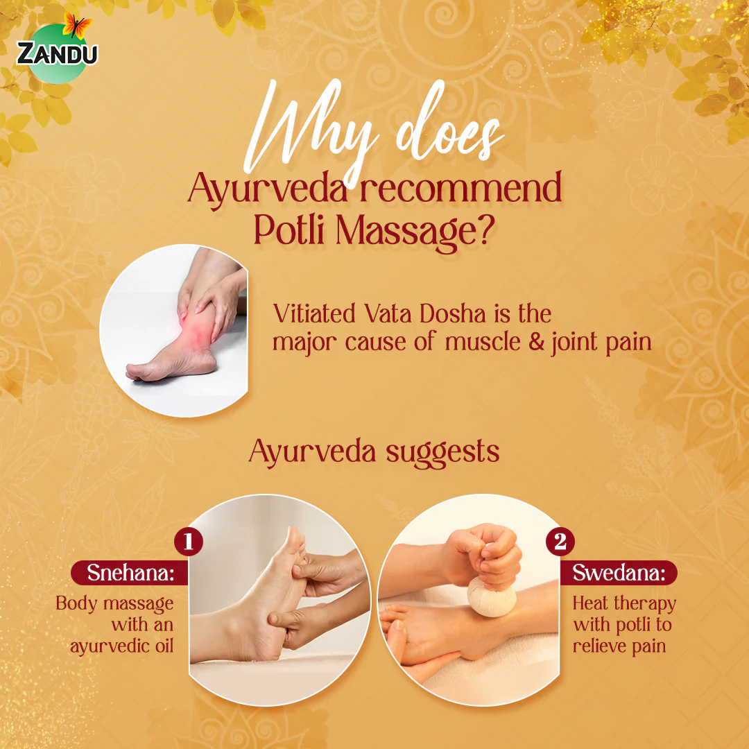 Zandu Pain Relief Potli - Image 3