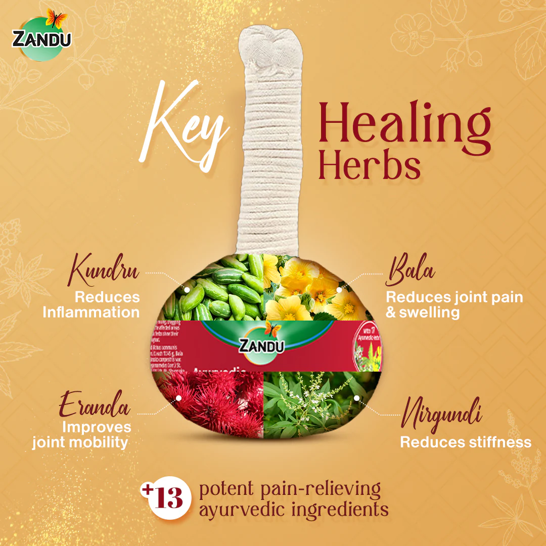 Zandu Pain Relief Potli - Image 4