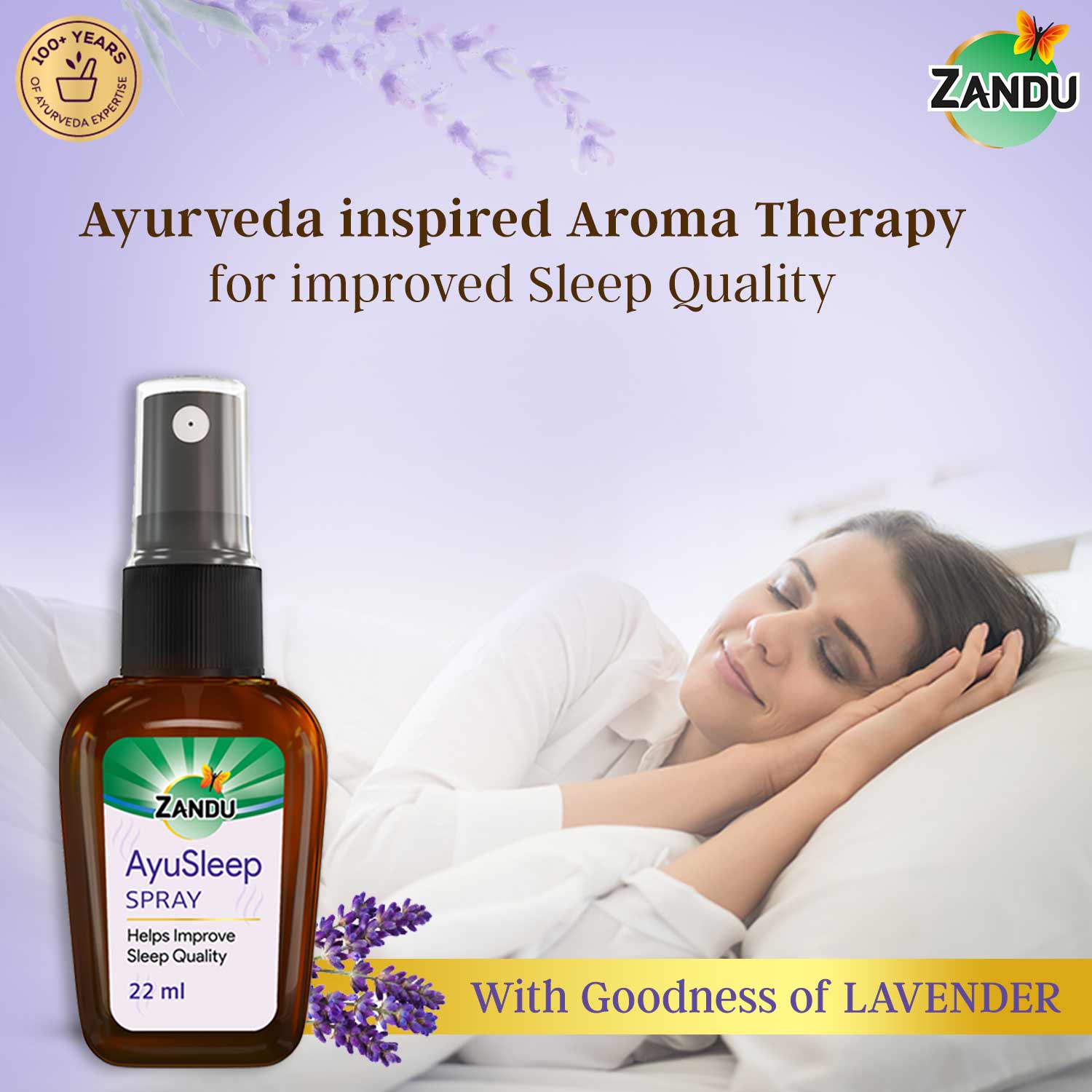 Zandu AyuSleep Sleep Spray - Image 2