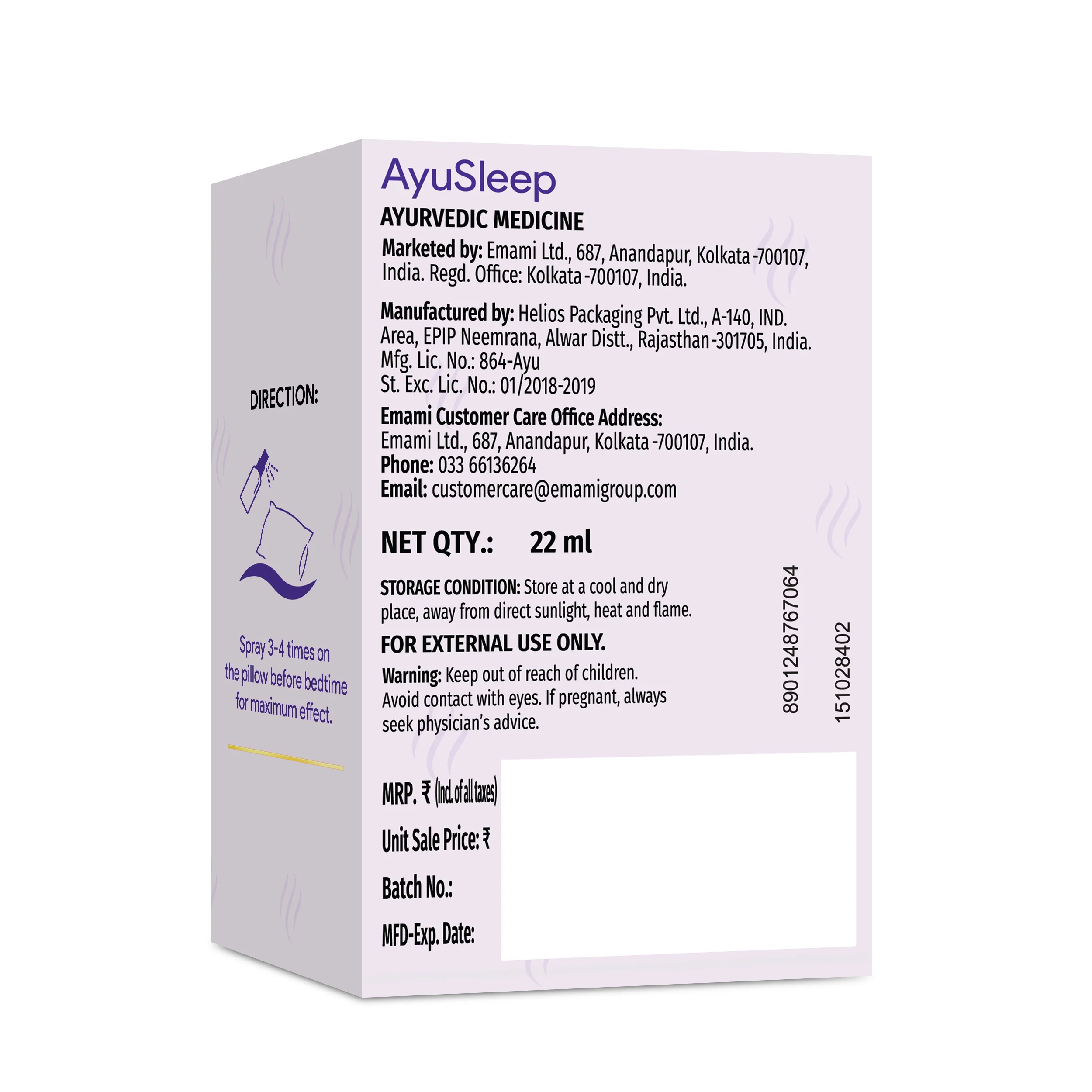 Zandu AyuSleep Sleep Spray - Image 7