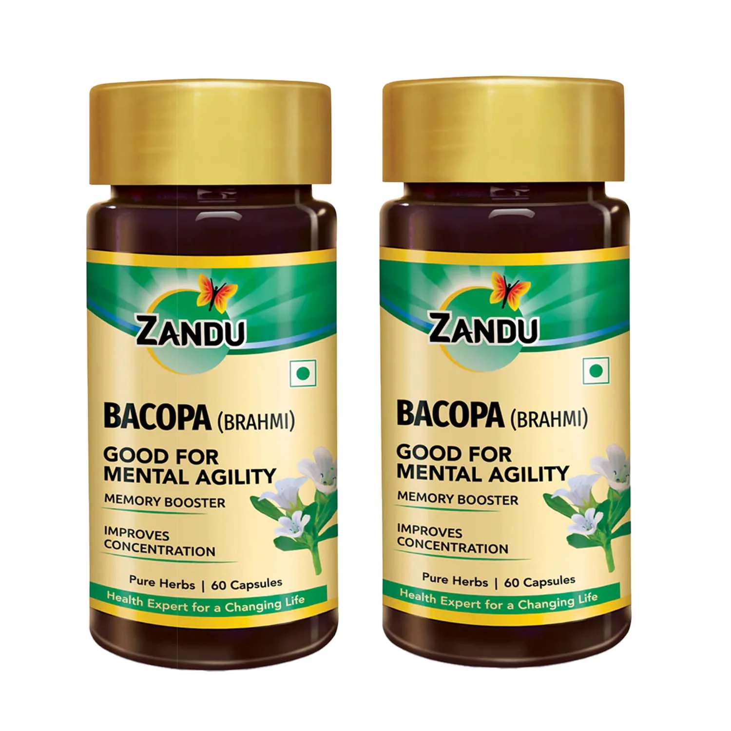 Zandu Pure Brahmi Capsules - Image 3