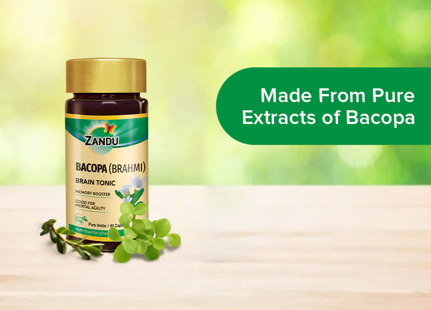 Zandu Pure Brahmi Capsules - Image 7