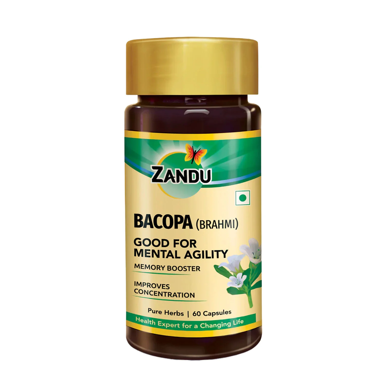 Zandu Pure Brahmi Capsules - Image 8