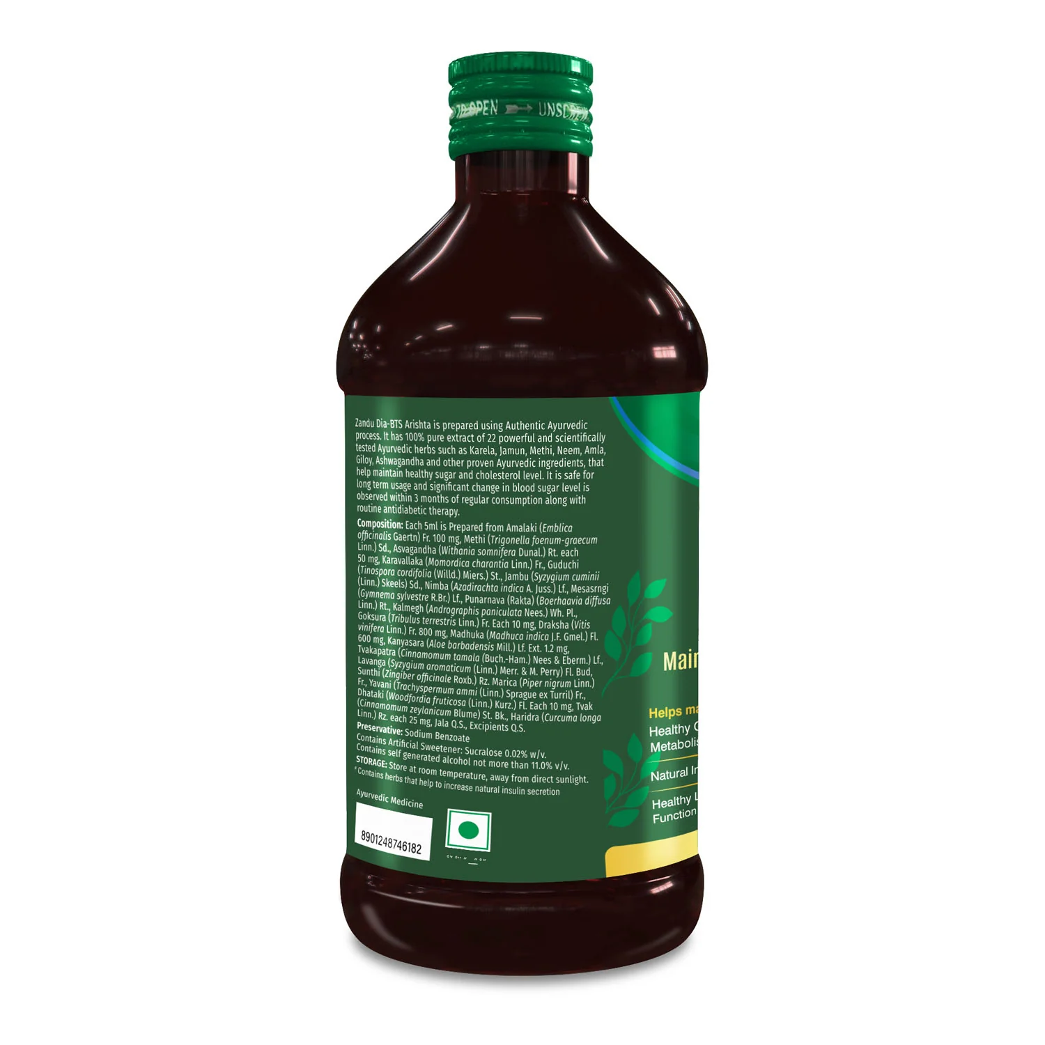 Zandu DiaBTS Arishta Tonic - Image 8