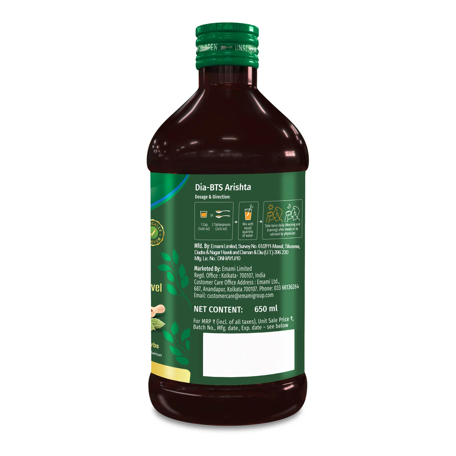 Zandu DiaBTS Arishta Tonic - Image 9
