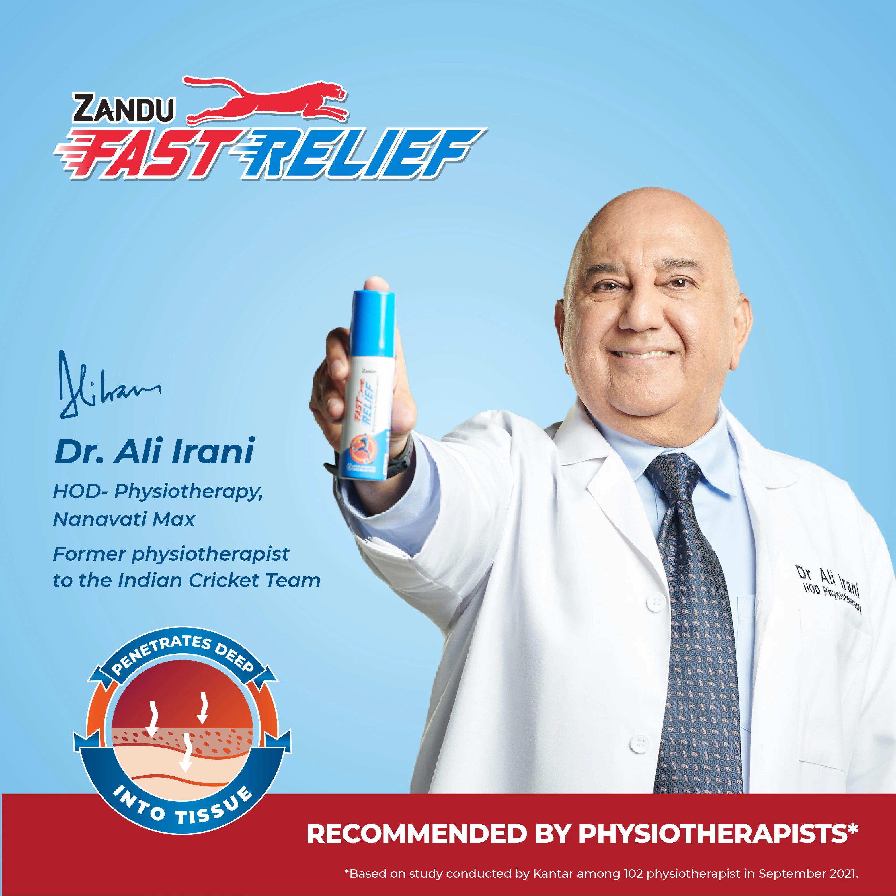 Zandu Fast Relief Spray (50ml) - Image 5