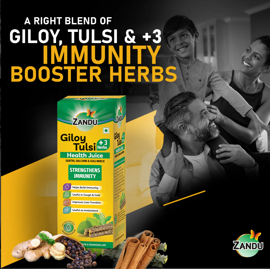 Zandu Giloy Tulsi Juice - Image 4