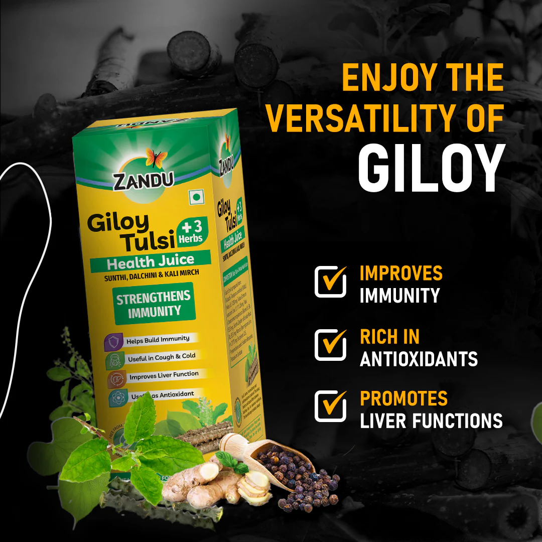 Zandu Giloy Tulsi Juice - Image 5