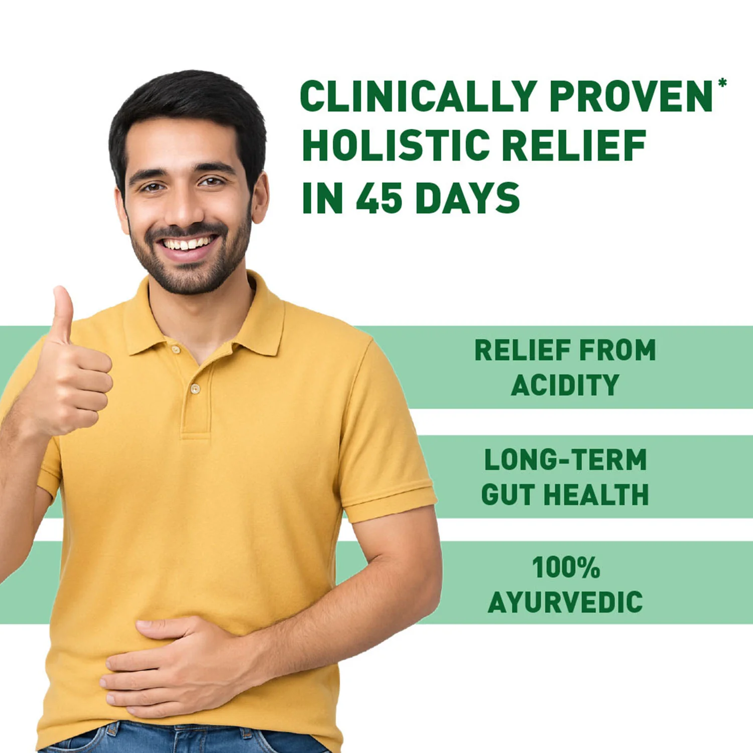 Zandu Good Gut Acidity & Bloating Relief Tablets - Image 3