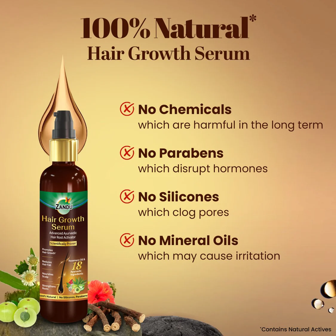Zandu Hair Growth Serum - Image 7