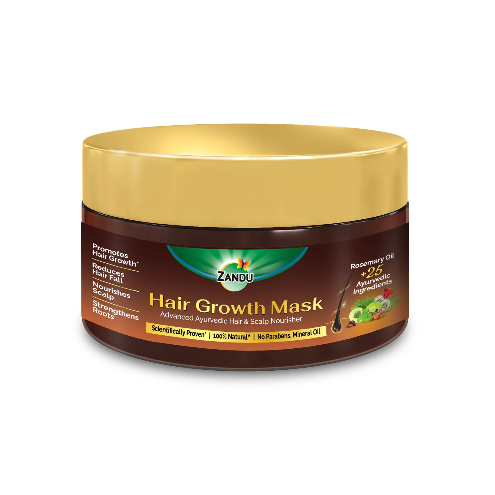 Zandu Hair Growth Serum & Mask Combo - Image 16