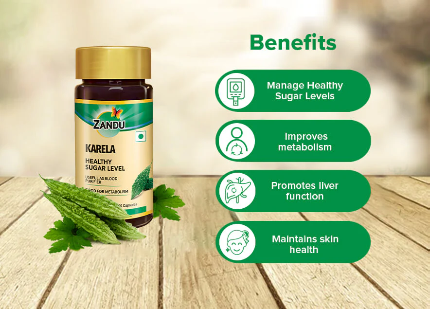 Zandu Karela Capsules - Image 3