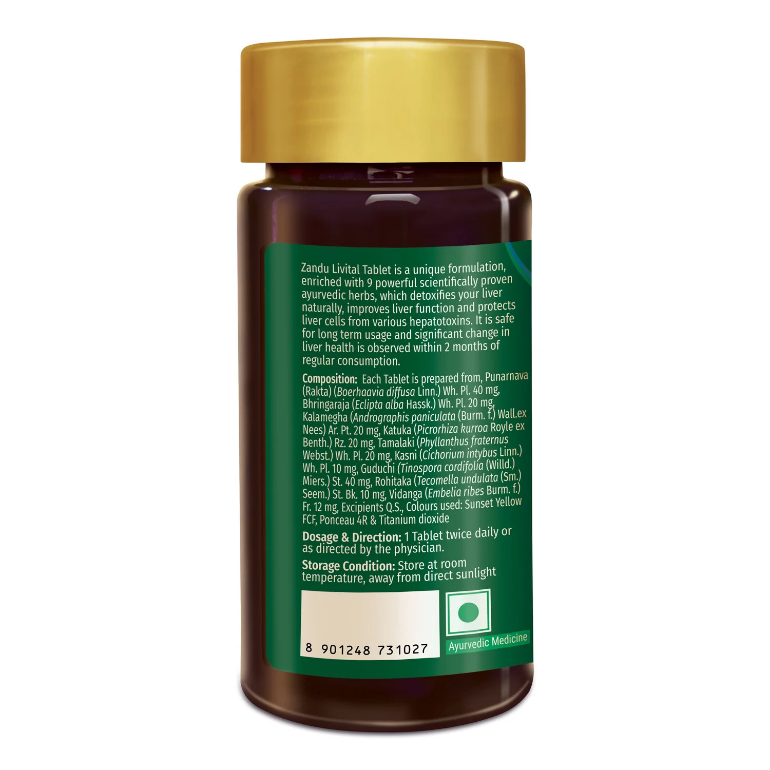 Zandu Livital Liver Detox Support Tabs - Image 9