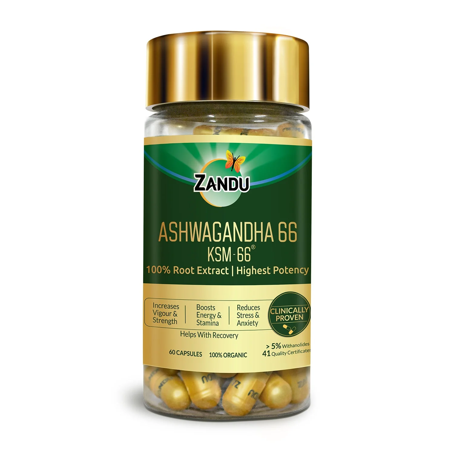 Zandu Livital (60 Tabs) + Ashwagandha KSM-66 (60 Caps) - Image 5