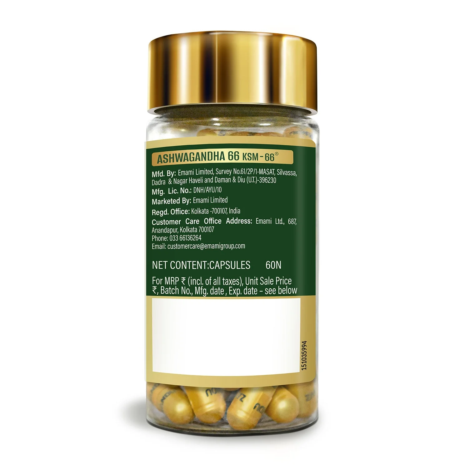 Zandu Livital (60 Tabs) + Ashwagandha KSM-66 (60 Caps) - Image 8