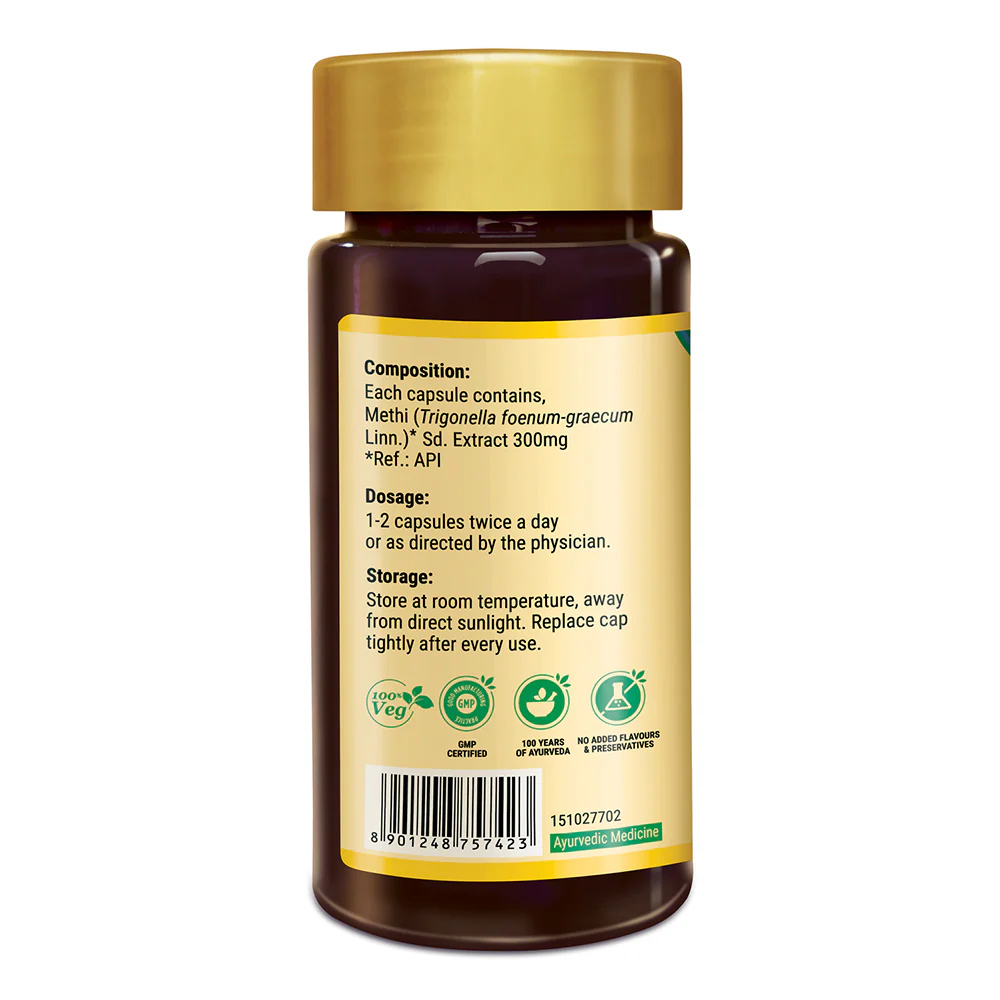 Zandu Pure Methi Capsules - Image 7