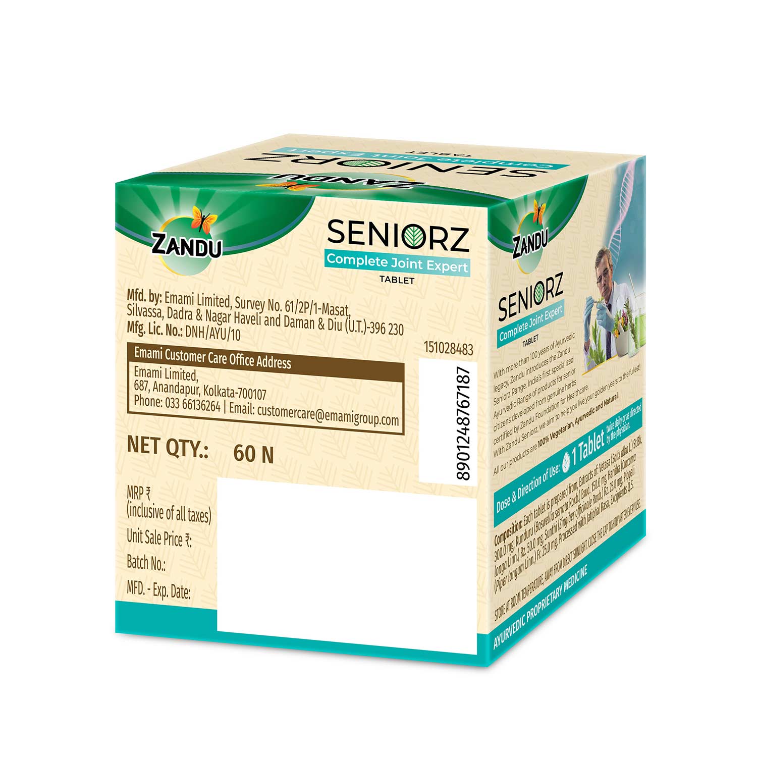 Zandu Seniorz Complete Joint Expert Tablets - Image 10
