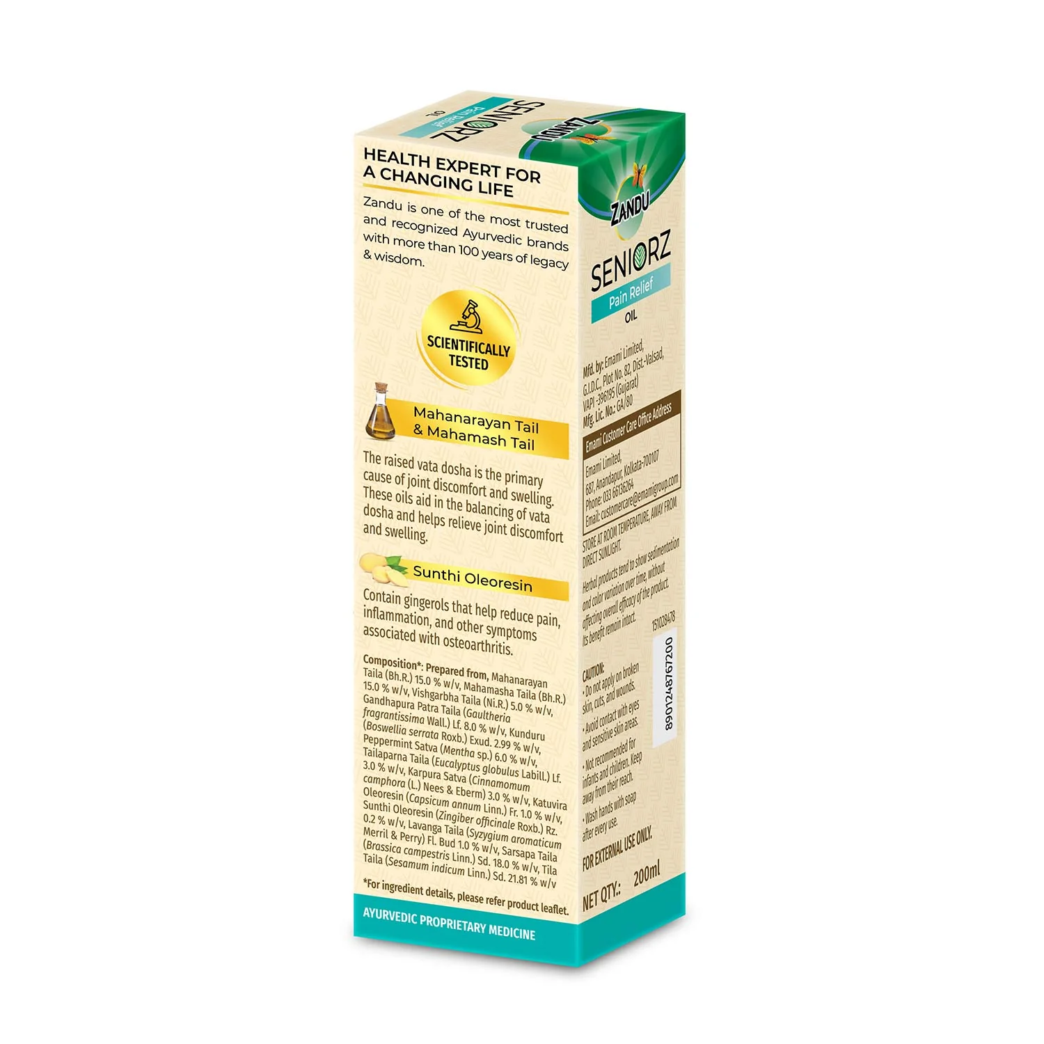 Zandu Seniorz Pain Relief Oil - Image 10