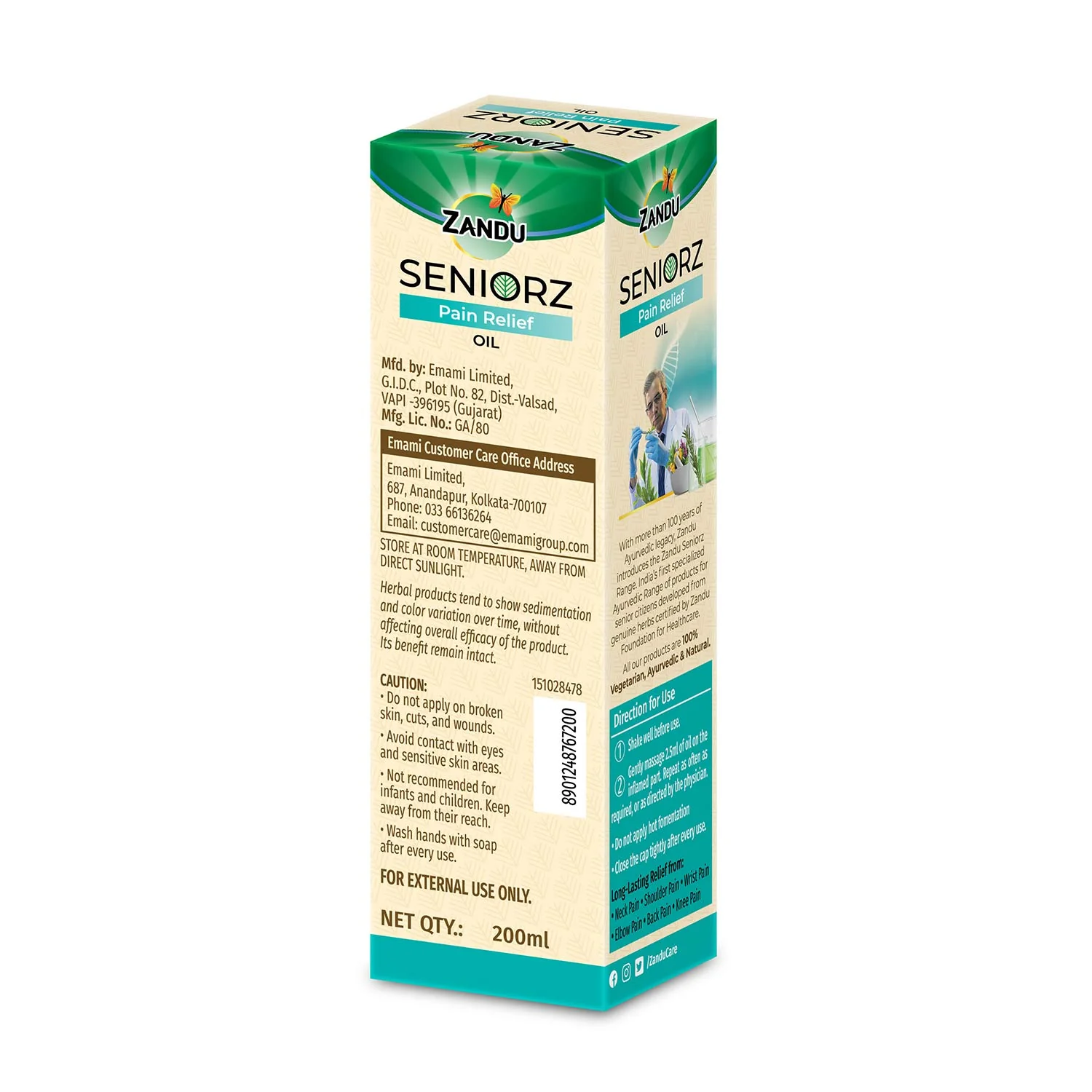 Zandu Seniorz Pain Relief Oil - Image 11