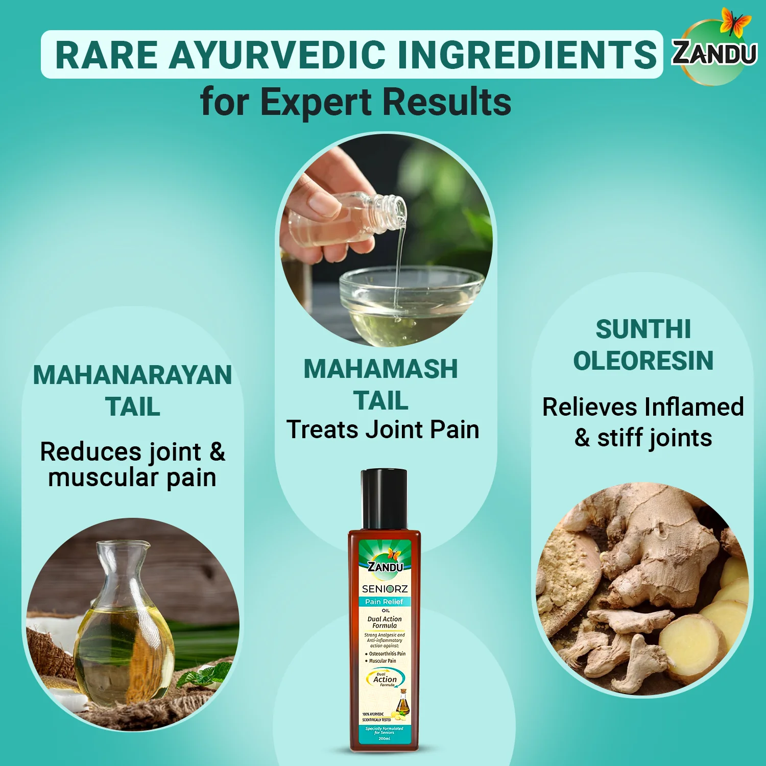 Zandu Seniorz Pain Relief Oil - Image 5