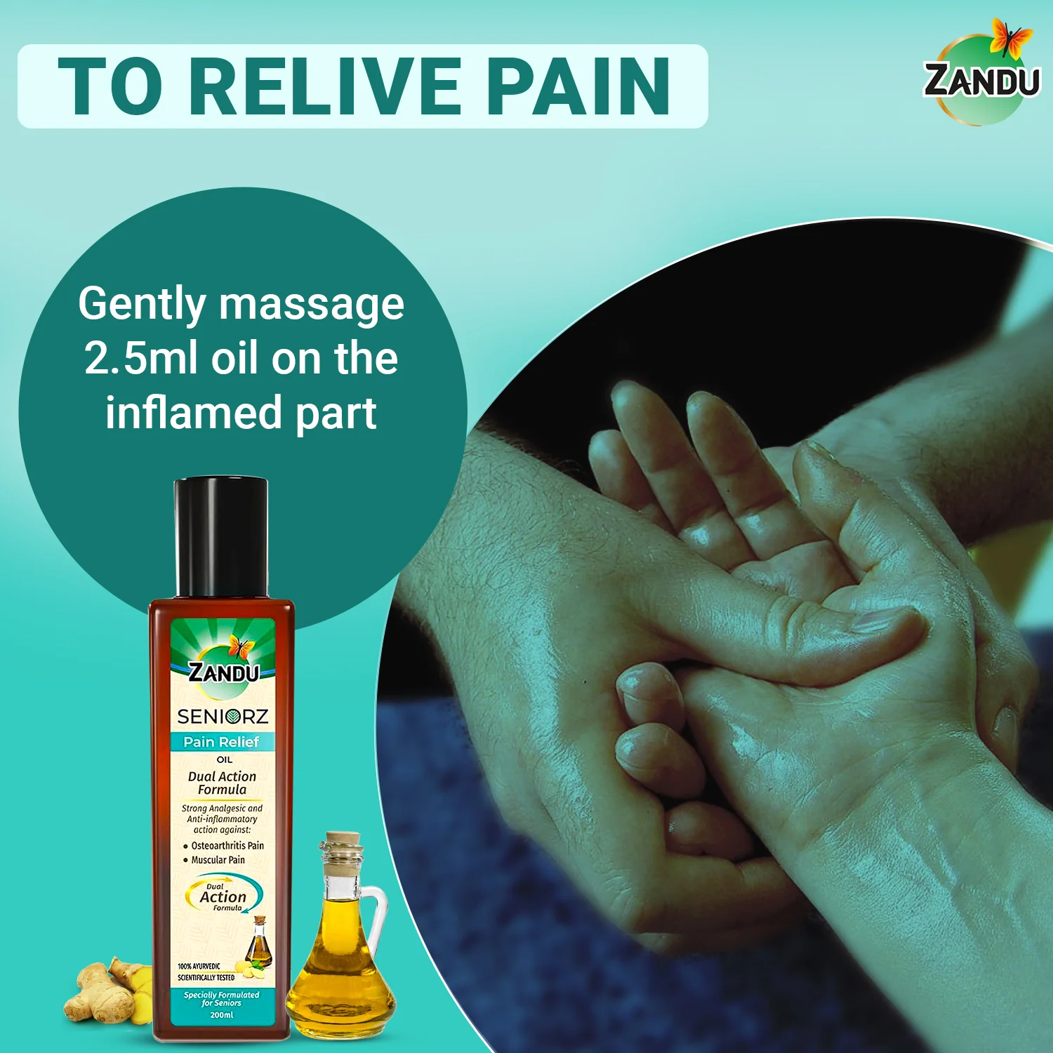 Zandu Seniorz Pain Relief Oil - Image 8