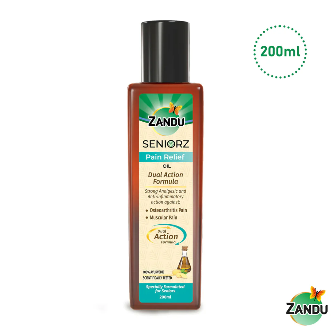 Zandu Seniorz Pain Relief Oil - Image 9