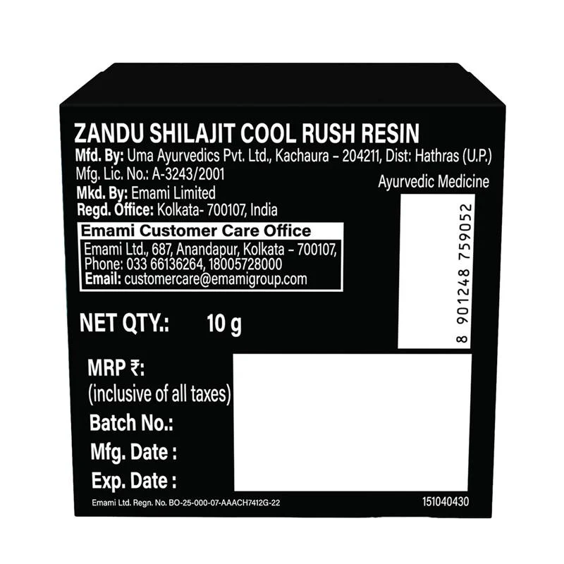 Shilajit Cool Rush Resin (10g) +  Ashwagandha KSM Combo - Image 4