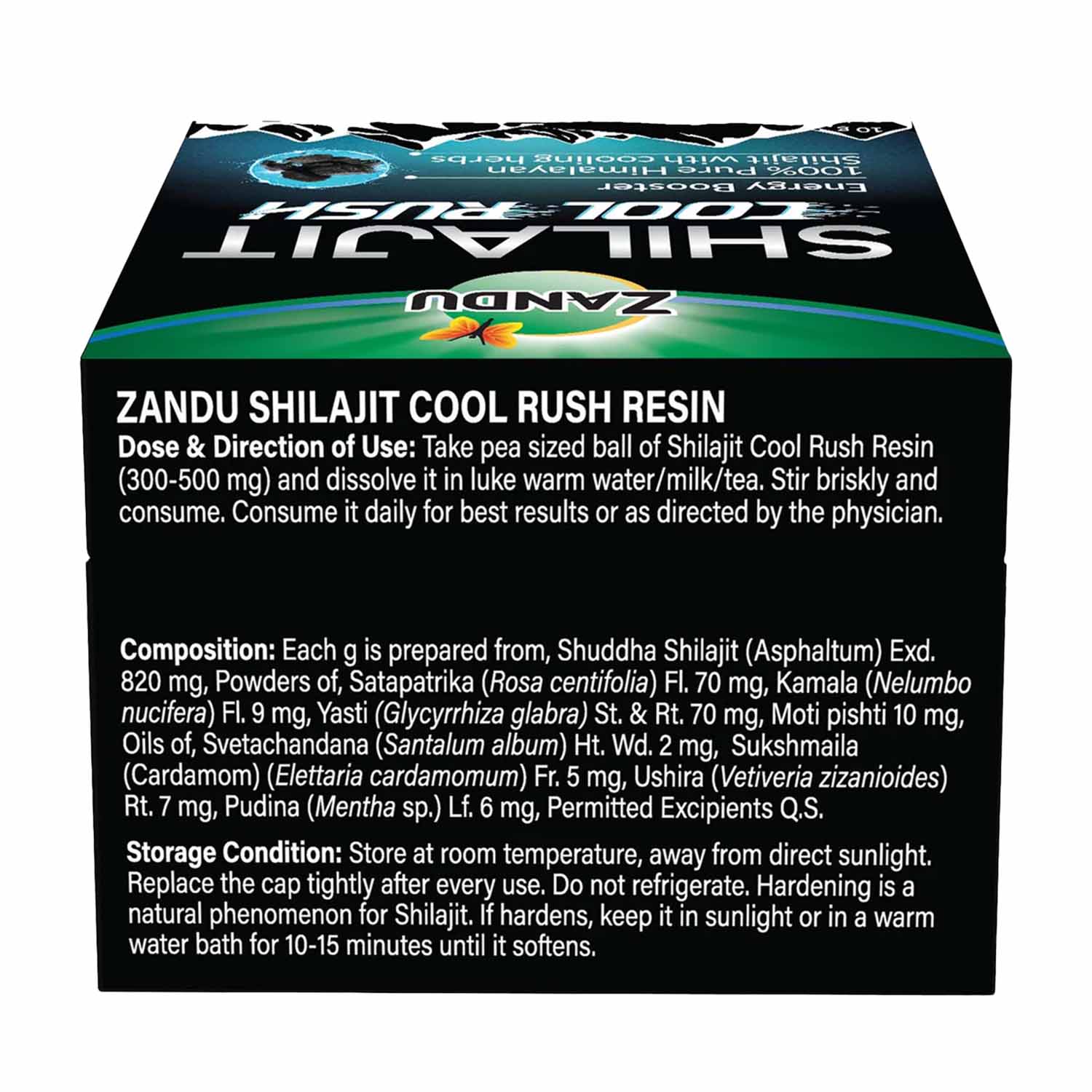 Shilajit Cool Rush Resin (10g) +  Ashwagandha KSM Combo - Image 5