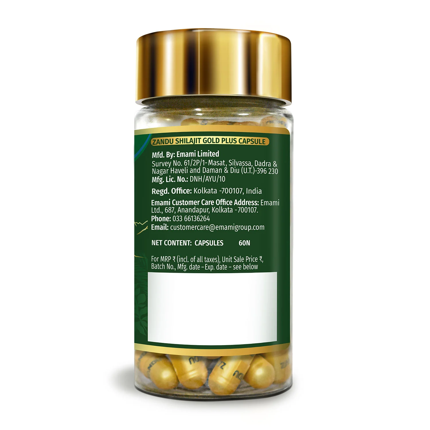 Zandu Shilajit Gold Plus Capsules - Image 10