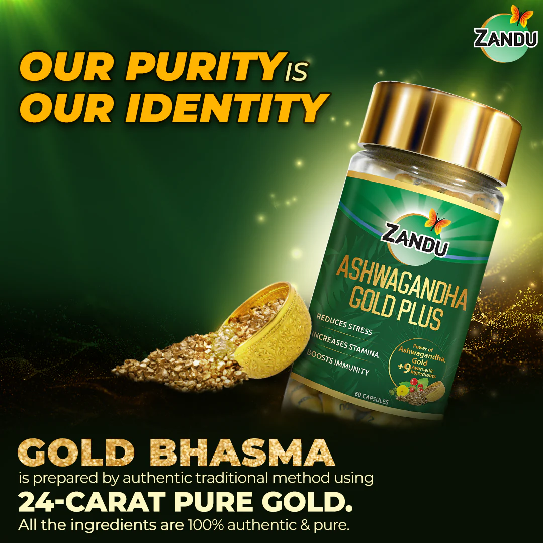 Zandu Sheelajet Gold Plus (60 Caps) + Ashwa Gandha Gold Plus (60 Caps) Combo - Image 9