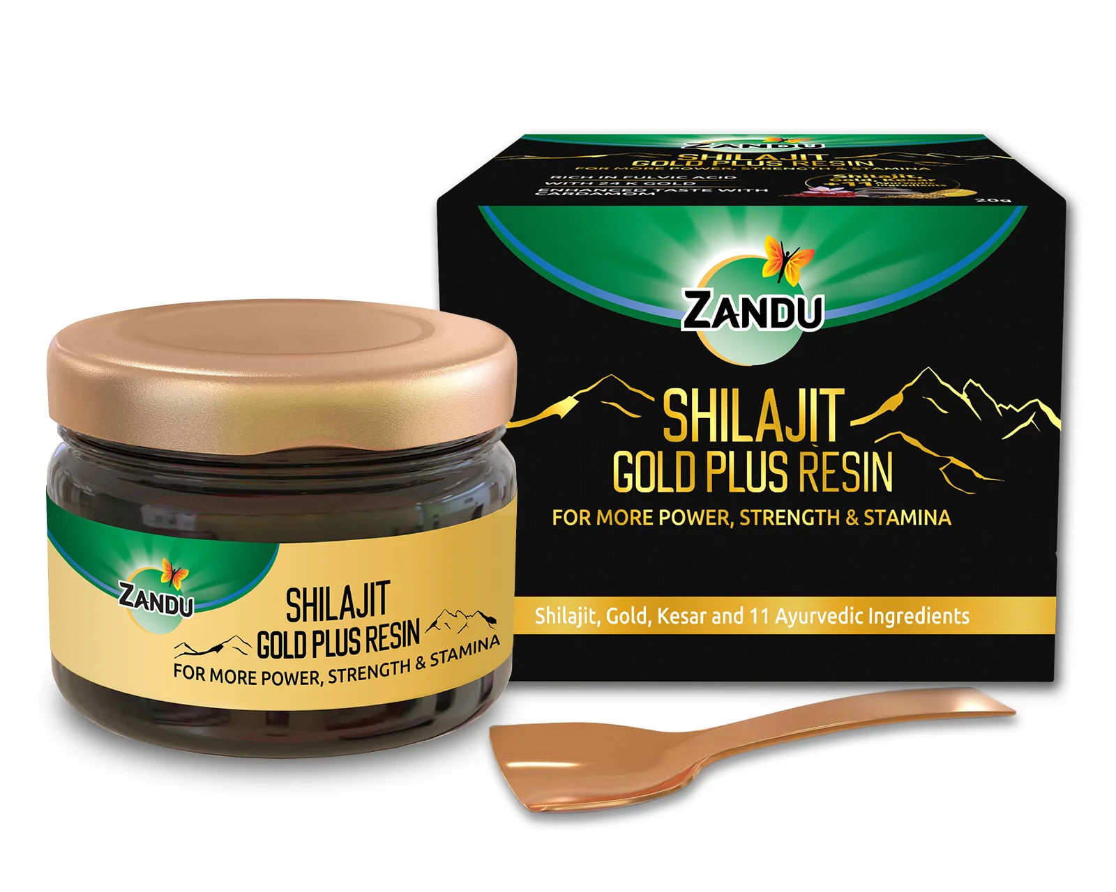 Zandu Shilajit Gold Plus Resin - Image 12