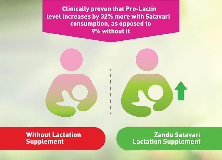 Zandu StriVeda Satavari Lactation Powder - Image 7