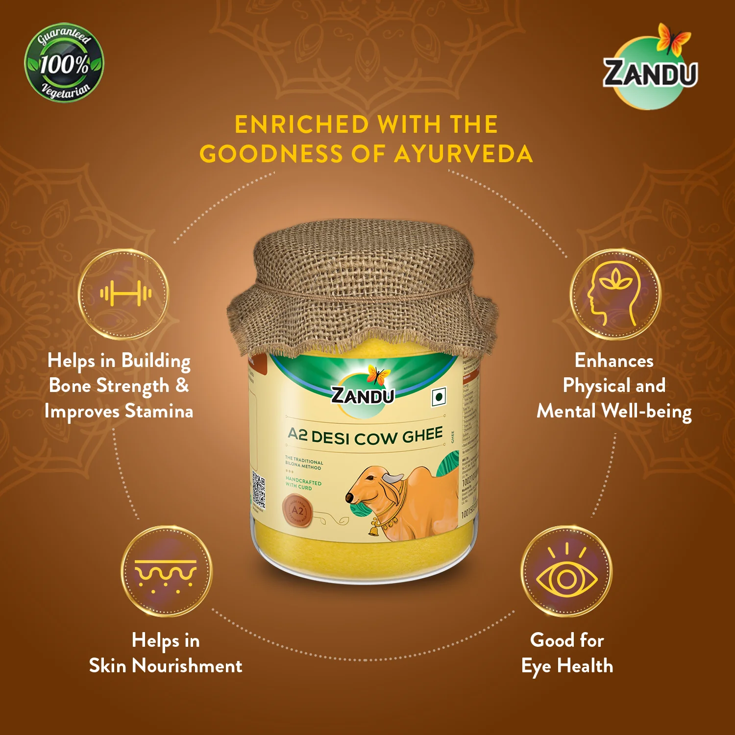 Zandu A2 Desi Cow Ghee - Image 4