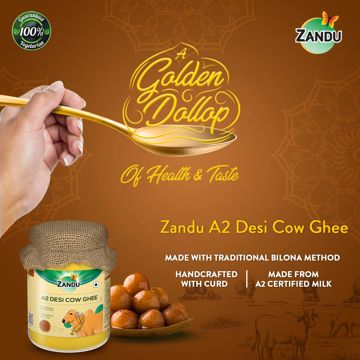 Zandu A2 Desi Cow Ghee - Image 7