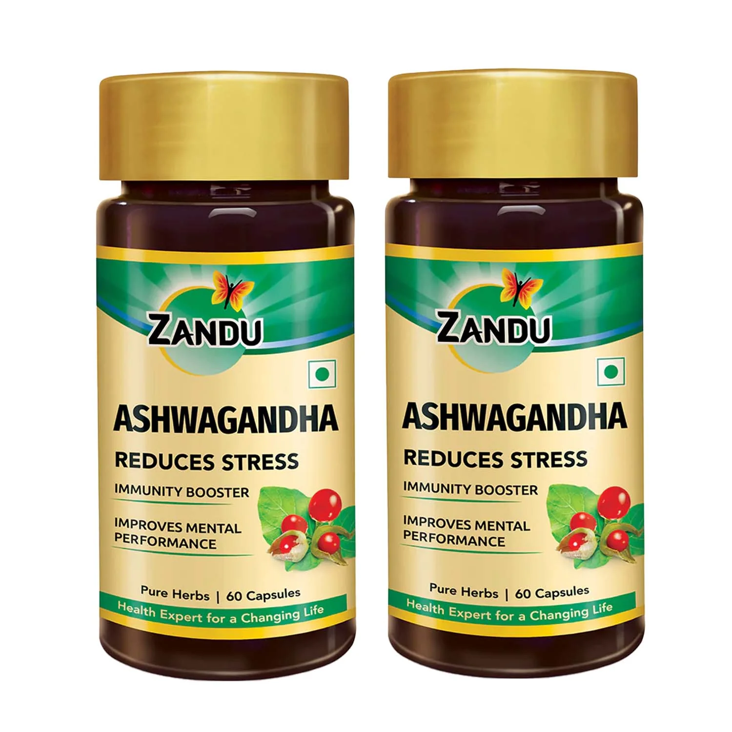 Zandu Pure Ashwagandha Capsules - Image 3