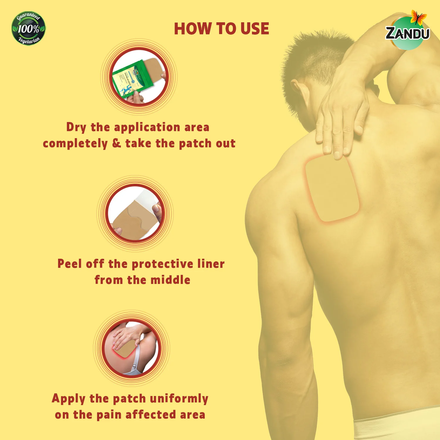 Zandu Pain Release Patch - Image 6
