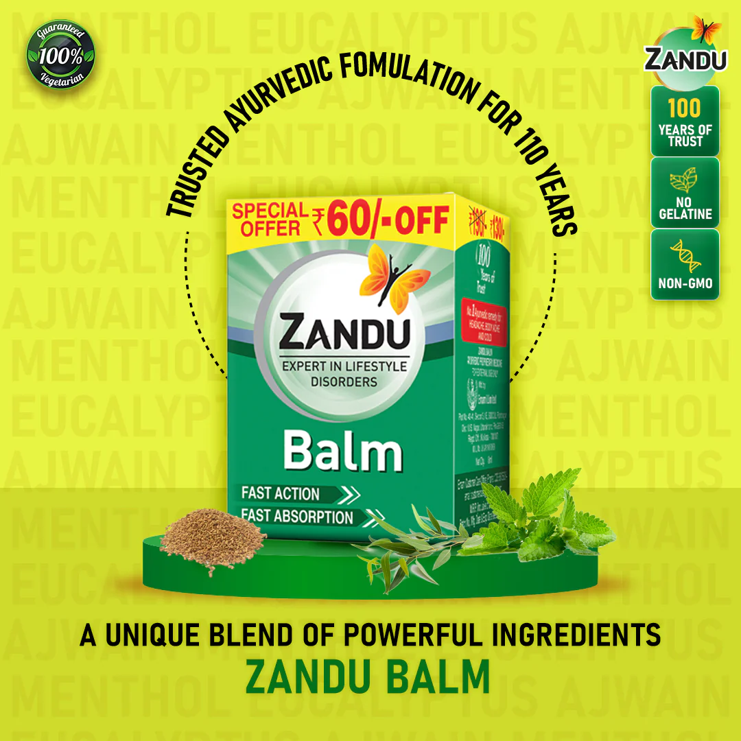 Zandu Balm 50ml (Pack of 2) - Image 3