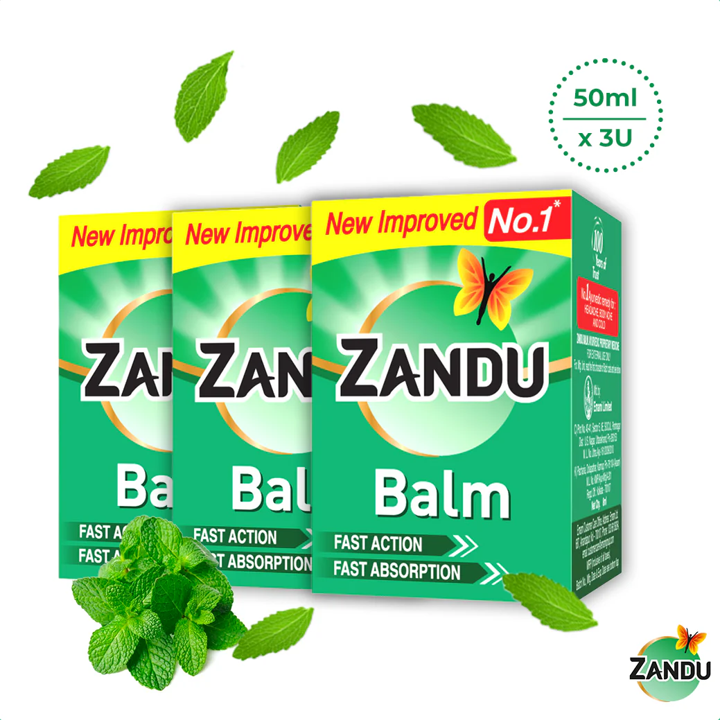 Zandu Balm 50ml (Pack of 2) - Image 6