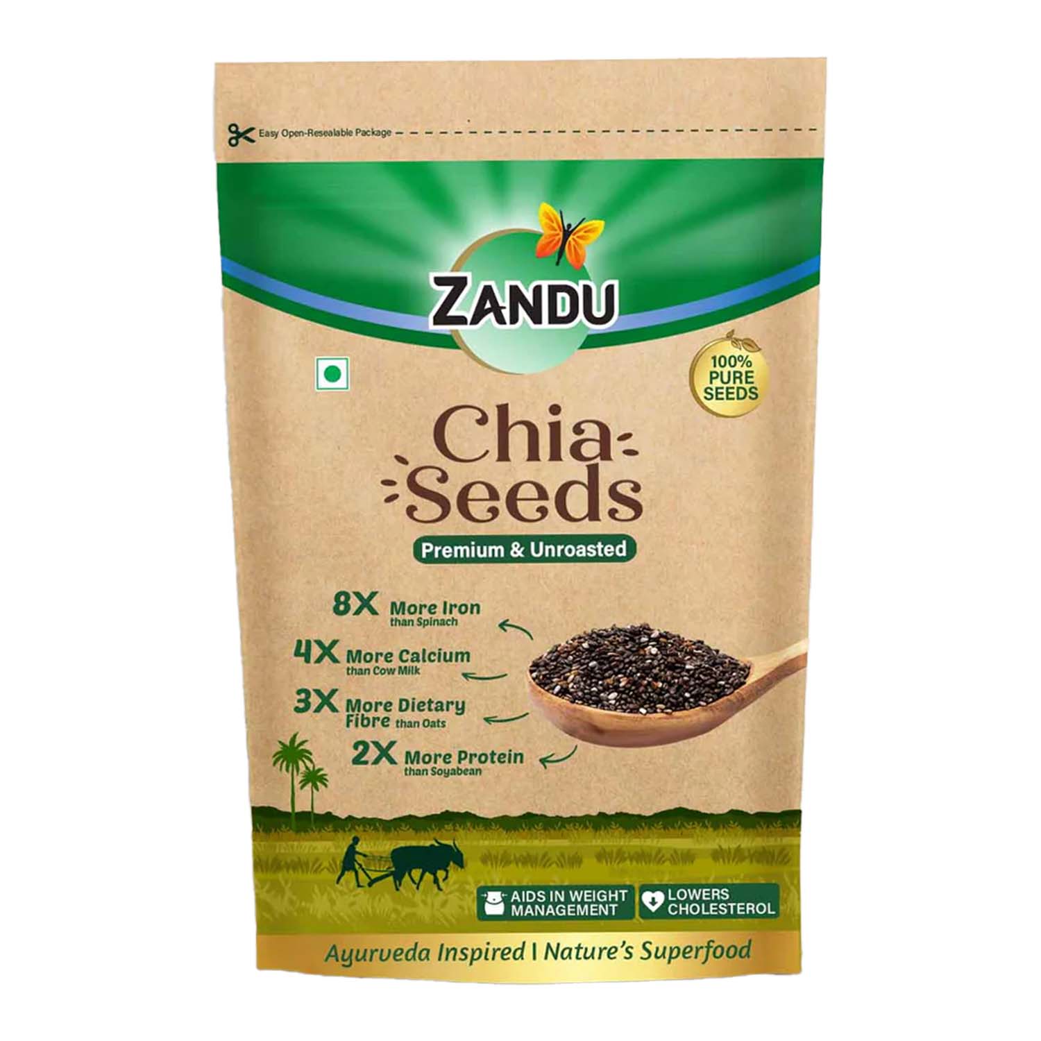 Zandu Chia Seeds - Image 3
