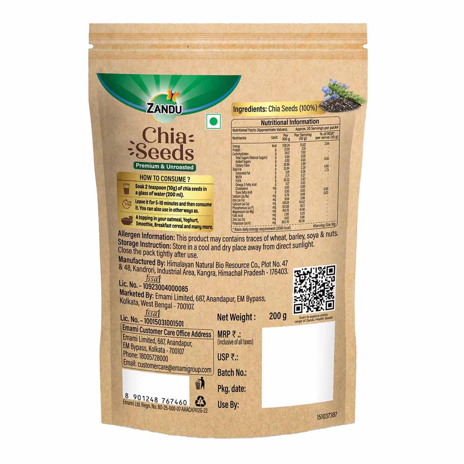 Zandu Chia Seeds - Image 9