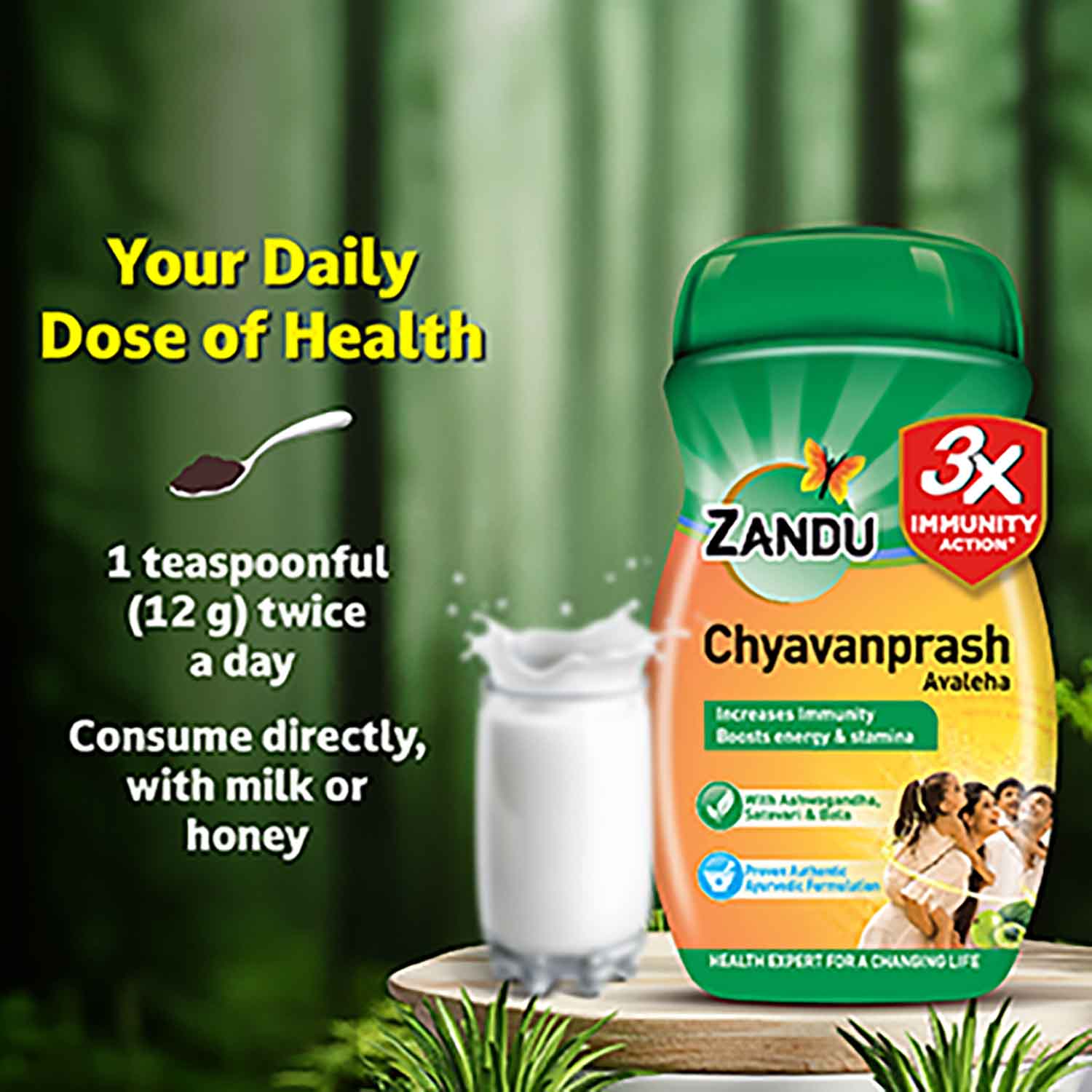 Zandu Chyavanprash Avaleha for Immunity, Strength, Stamina & Vitality - Image 10